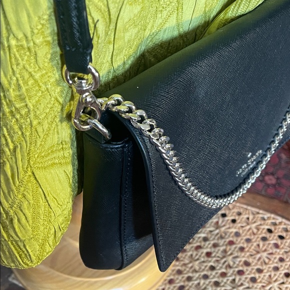 kate spade Black Laurel Way Crossbody with Gold Chain - Picture 3 of 7